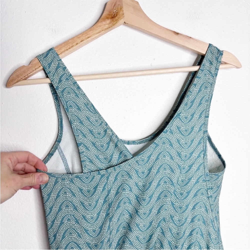 Patagonia Fleetwith Romper Bluff River Multi Tasmanian Teal Size Small - Picture 6 of 7